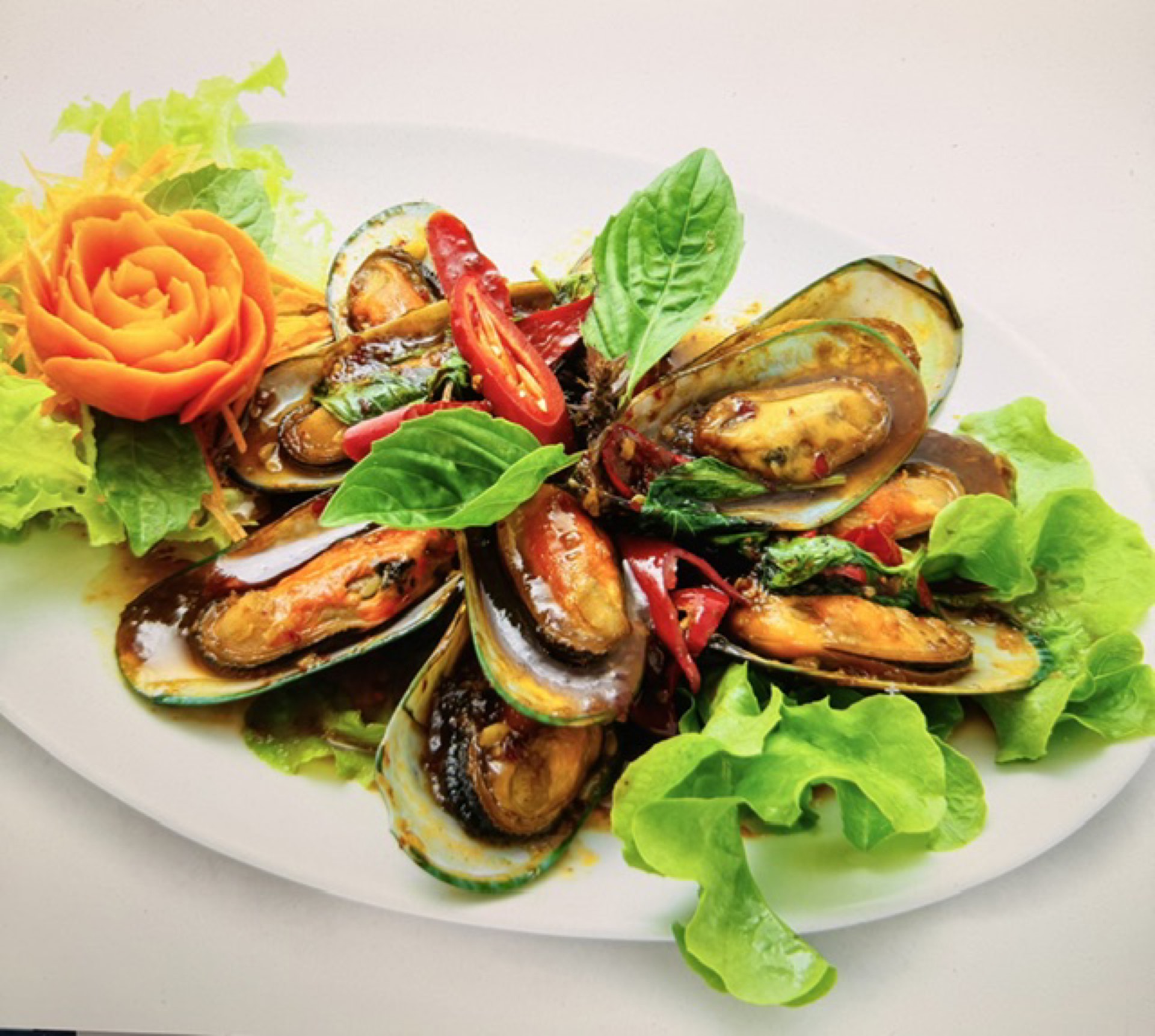 Thai Palate dinner menu