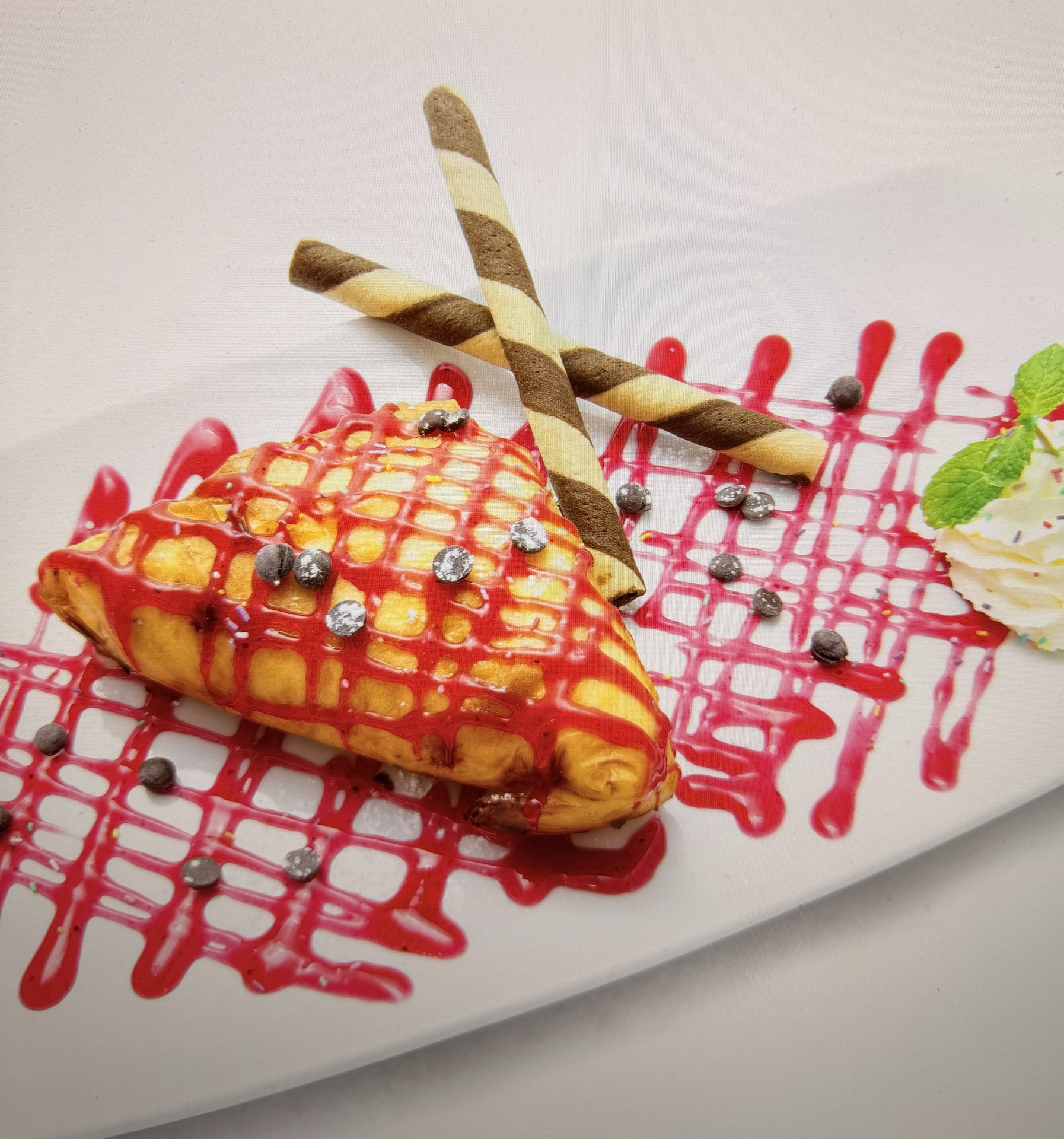 Fried ice cream