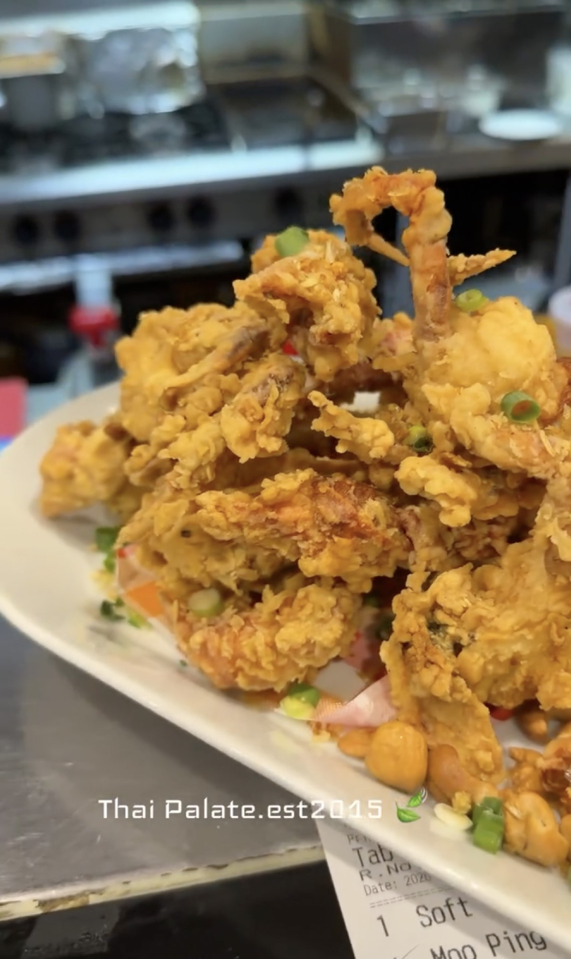Thai Palate dish prepared for a shared table